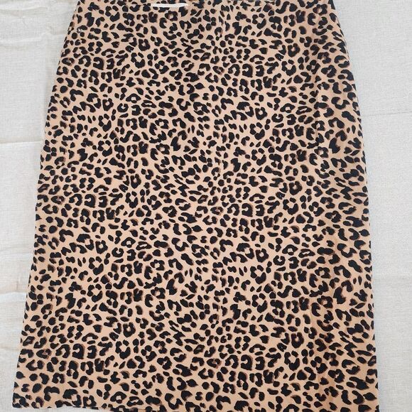 Talbots Women's Brown and Black Skirt size 4 - Picture 1 of 8
